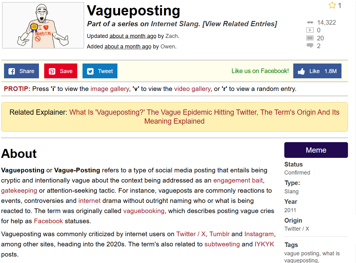 vagueposting meme